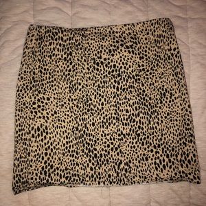 Brand Melville leopard skirt